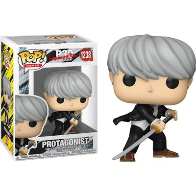 Funko Pop! Persona 5 30th Anniversary - Protagonist 1238 Figure + Pop Protector