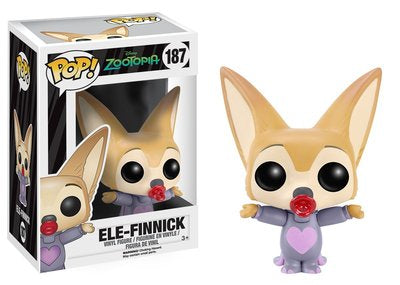 Funko Pop! Disney Zootopia - Ele-Finnick 187 (VAULTED) Figure + Pop Protector