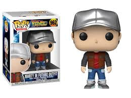 Funko Pop! Back to the Future Marty in Furute Outfit 962 + Free Protector
