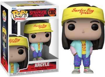 Funko Pop! Netflix Stranger Things Argyle 1302 + Free Protector