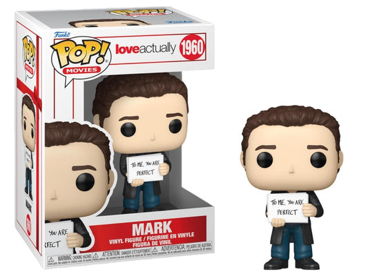 Funko Pop! Love Actually - Mark 1960 Figure + Pop Protector