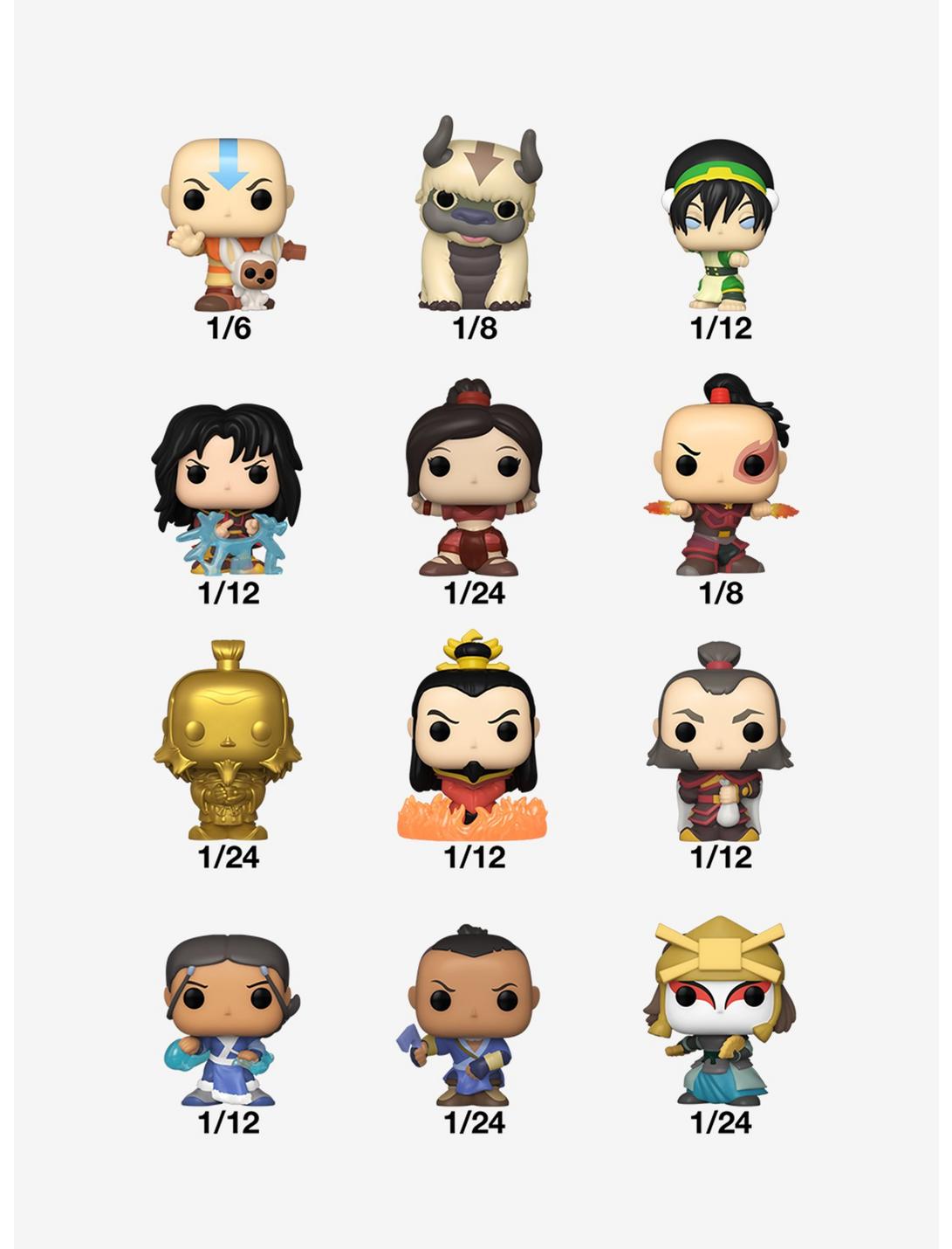 Funko Bitty POP! Avatar The Last Airbender - Mystery Bag Singles – One Variation Chosen at Random