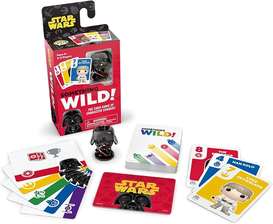 Funko Pop! Something Wild! Star Wars Original Trilogy Card – Darth Vader Game (Box Damage)