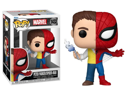 Funko Pop! Marvel Peter Parker / Spider-Man 1432 + Free Protector