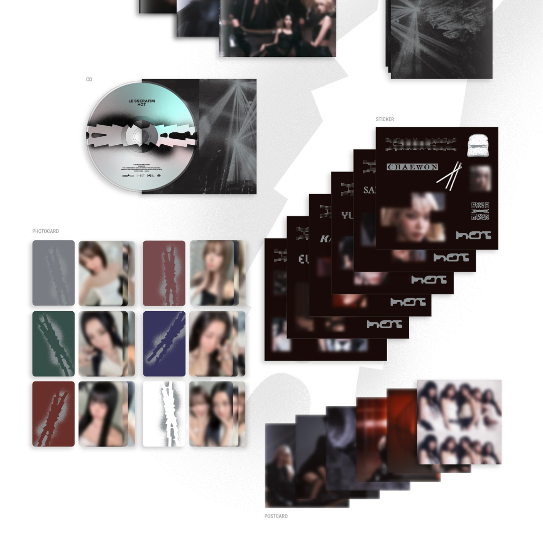 K-pop Le Sserafim 5th Mini Album HOT : CHAEWON ‘Compact Ver.’