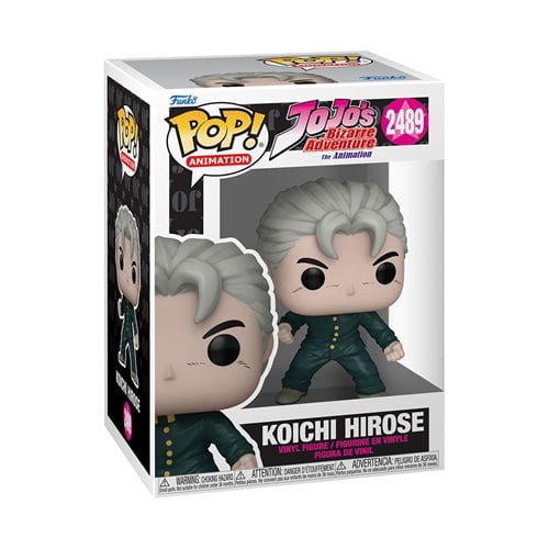 Funko Pop! JoJo’s Bizarre Adventure - Koichi Hirose 2489 Figure + Pop Protector