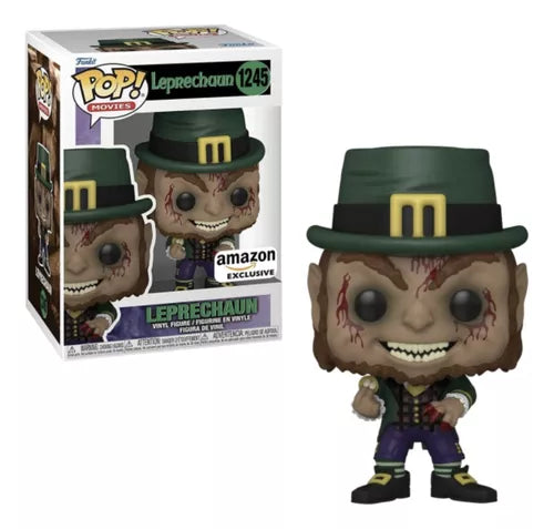Funko Pop! Leprechaun 1245 Amazon Exclusive + Pop Protector