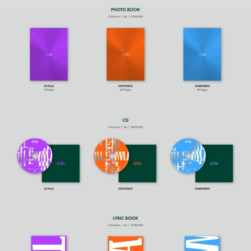 K-pop Enhypen - Vol. 1 (Dimension : Dilemma) Charybdis Ver. Album