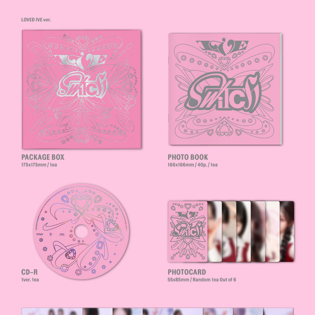 K-POP IVE - 2ND EP [IVE SWITCH] SPIN OFF VER.