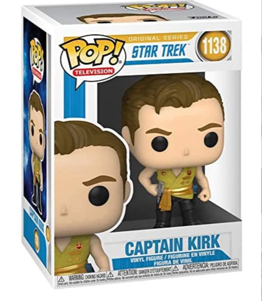 Funko Pop! Original Series Star Trek Captain Kirk 1138 + Free Protector
