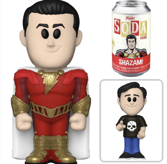 DC Shazam! Fury of the Gods Shazam Sealed Limited Edition Funko Soda Pop Figure - Chance of CHASE!