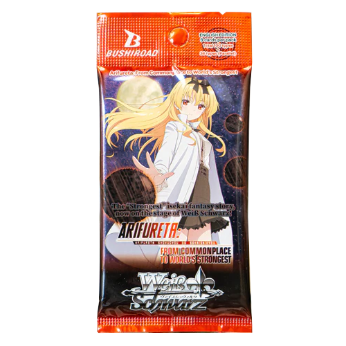 Weiss Schwartz 9-Card Booster Pack Arifureta: From Commonplace to World’s Strongest (One Variation Chosen at Random)