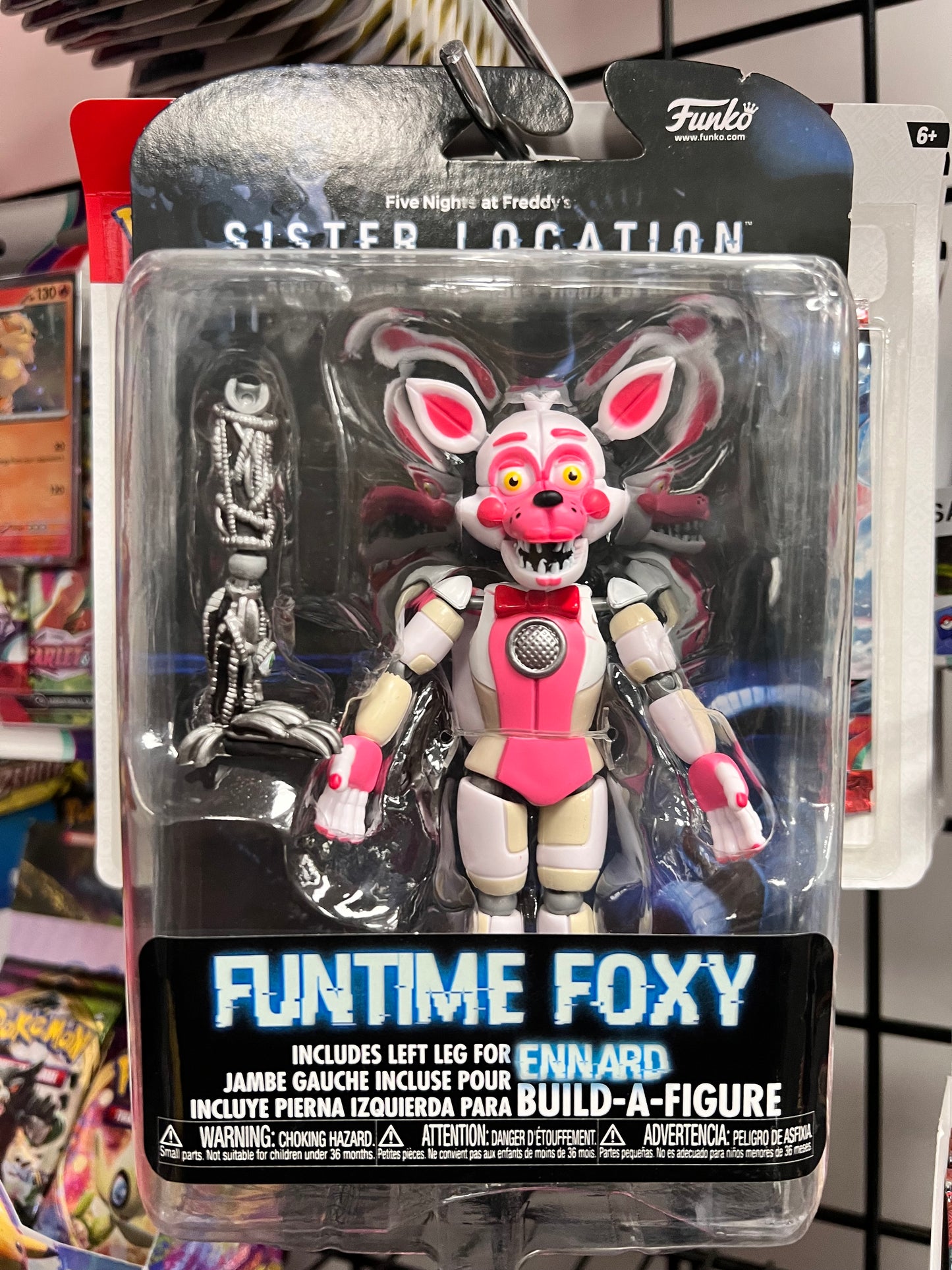 Funko! Five Nights At Freddy’s Sister Location Funtime Foxy Action Fig 