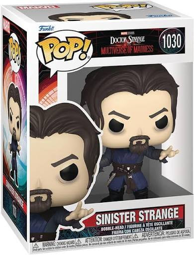 Funko Pop! Marvel Doctor Stranger in the Multiverse of Madness - Sinister Strange 1030 Figure + Pop Protector