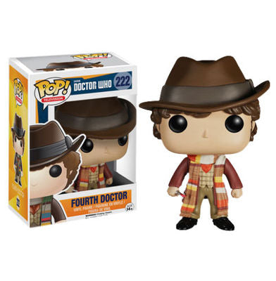 Funko Pop! Doctor Who - Fourth Doctor 222 Figure + Pop Protector