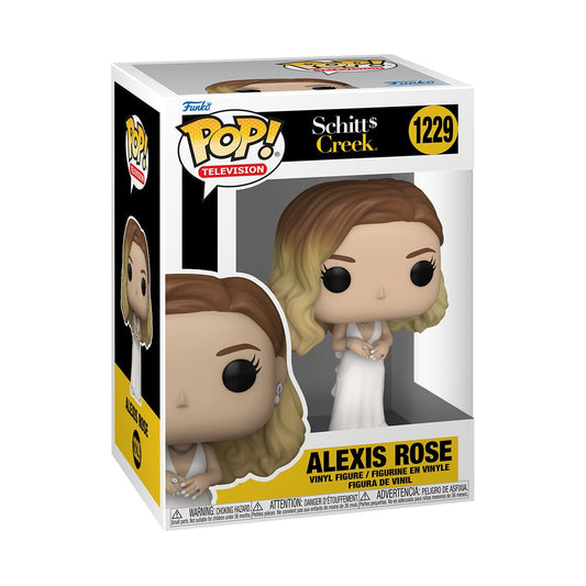 Funko Pop! Schitt's Creek Alexis Rose Wedding 1229 + Free Protector