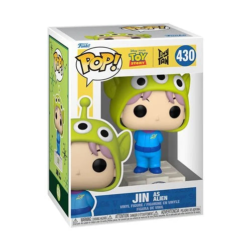 Toy Story x TinyTAN BTS Jin as Alien Funko Pop! Vinyl Figure #430 + Free Protector