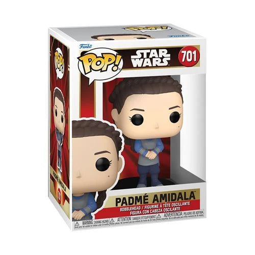 Star Wars: Episode I - The Phantom Menace Padme Amidala (Tatooine) Funko Pop! 701 + PoP Protector