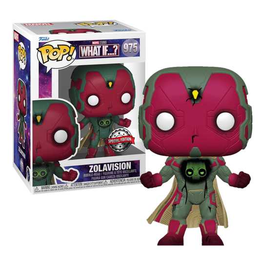 Funko POP! Marvel: What if...? #975 - Zolavision Special Edition + protector!