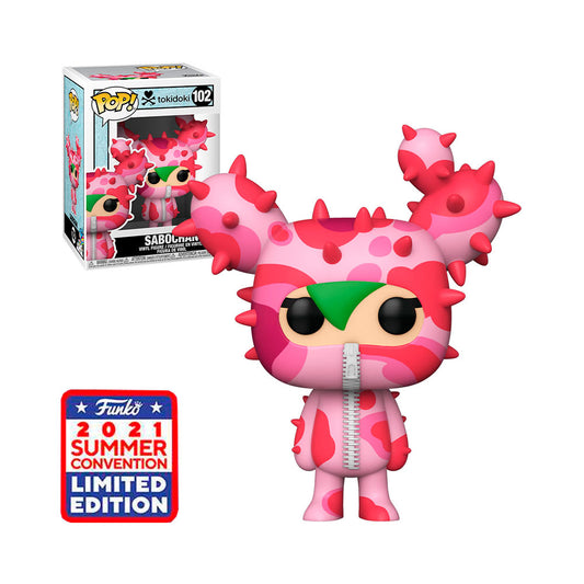 Funko POP! Tokidoki #102 - Sabochan 2021 summer convention + PROTECTOR!