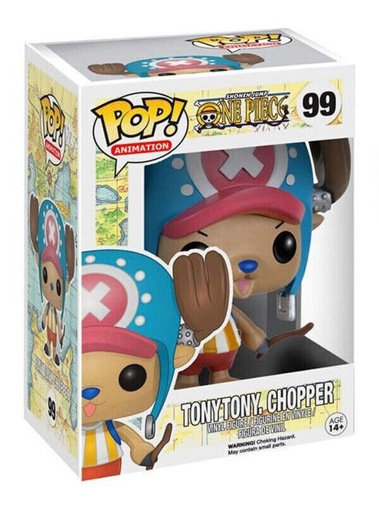 Funko Pop! Animation: One Piece Tony Tony Chopper #99 Vinyl Figure + Free Protector