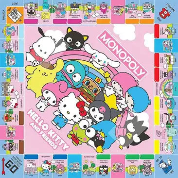 Sanrio Hello Kitty and Friends Collectors Edition Monoply Board Game