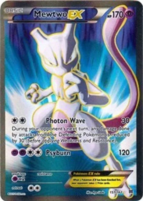 Pokemon TCG! Mewtwo EX (157 Full Art) - XY - BREAKthrough (BKT)