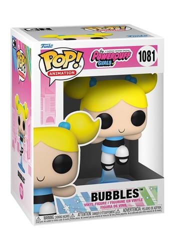 Funko POP Animation: Powerpuff Girls- Bubbles Vinyl Figure 1081 + Free Protector