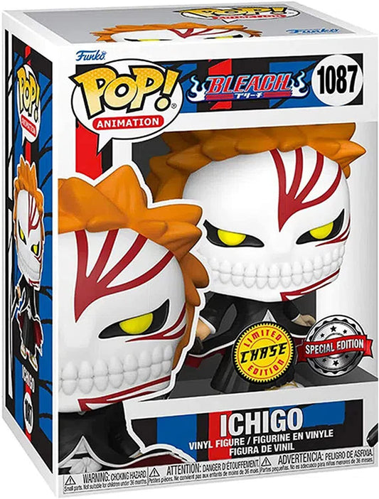 Funko Pop! Bleach - Ichigo 1087 CHASE Special Edition + Free Protector