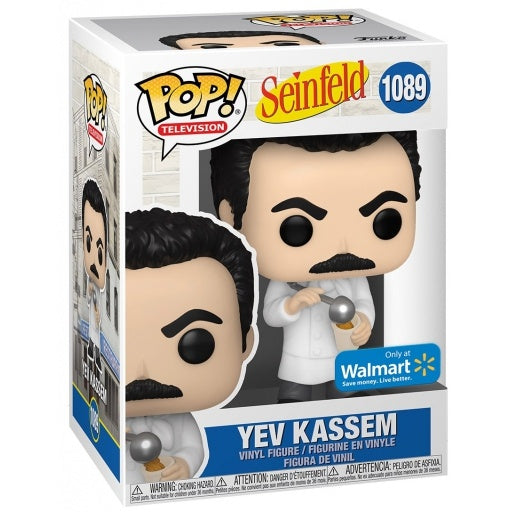 Funko POP! Television: Seinfeld #1089 - Yev Kassem Walmart Exclusive + PROTECTOR! (Box ware)