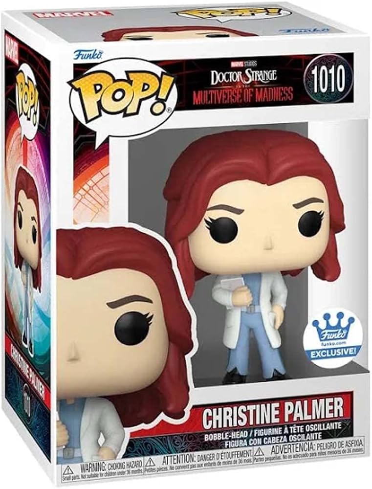 Funko Pop! Marvel Doctor Strange in the Multiverse of Madness: Christine Palmer 1010 Funko Shop Exclusive + Pop Protector