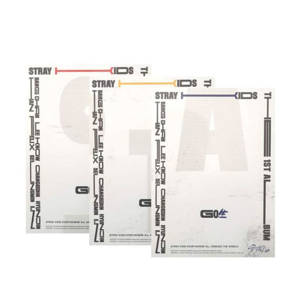 K-POP STRAY KIDS - VOL.1 [GO生] (Go Live) STANDARD EDITION A (YELLOW) VER.