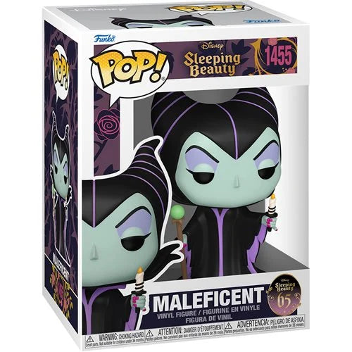 Sleeping Beauty 65th Anniversary Maleficent with Candle Funko Pop! Vinyl Figure #1455 + PoP Protector