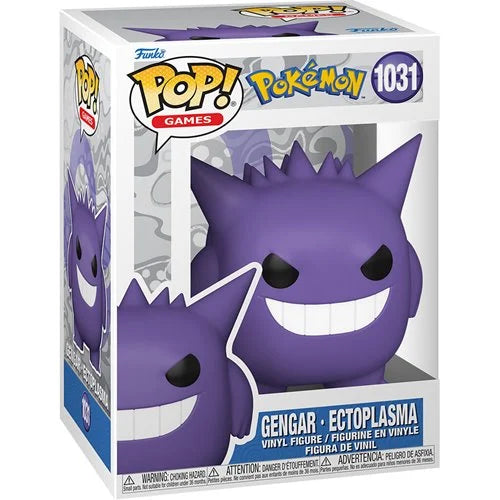 Preorder Pokemon Gengar Funko Pop! Vinyl Figure #1031 + PoP Protector