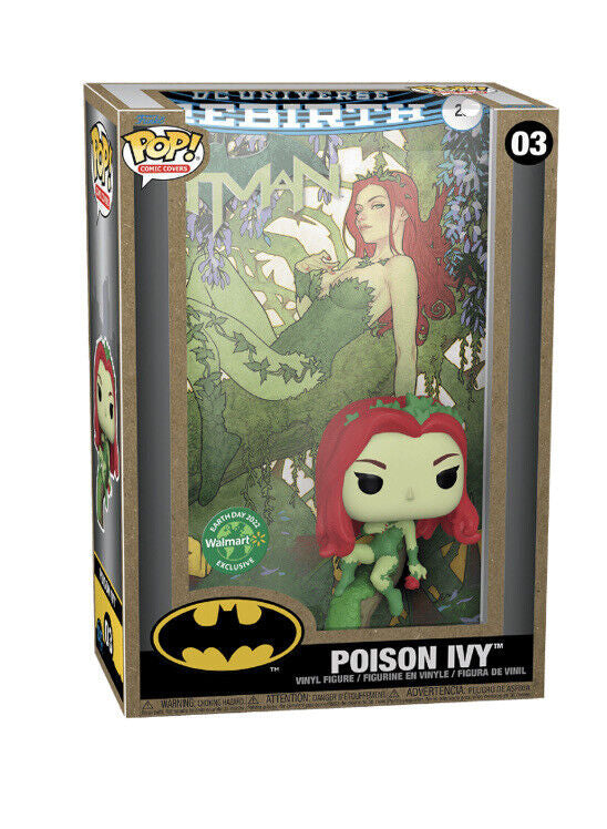 Funko Pop! DC Batman - Poison Ivy 03 Comic Cover Walmart Earth Day 2022 Exclusive