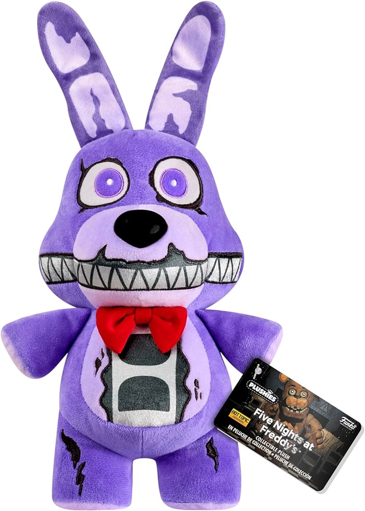 Funko FNAF Plush - Jumbo 10-Inch Five Nights at Freddy’s Nightmare Bonnie Funko Special Edition Plushie