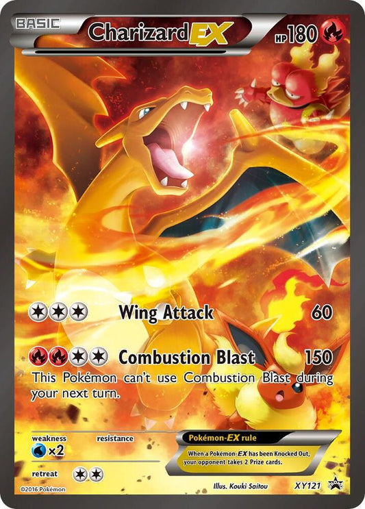 Pokemon TCG! Charizard EX - XY121 - XY Promos (PR)