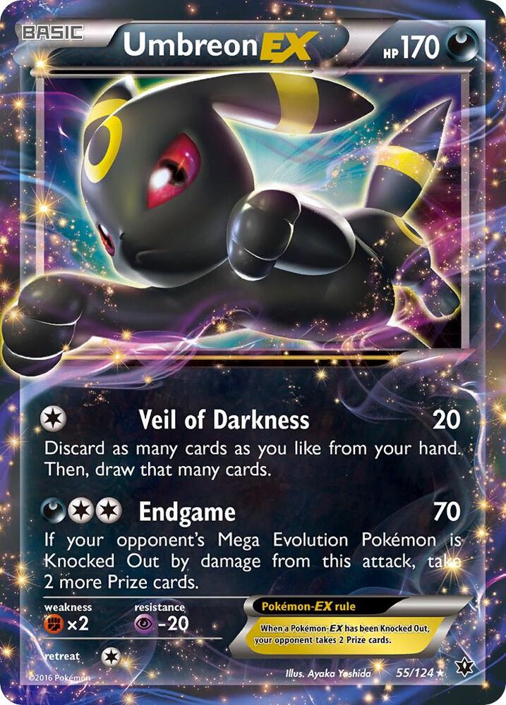 Pokemon TCG! Umbreon EX - XY - Fates Collide (FCO)