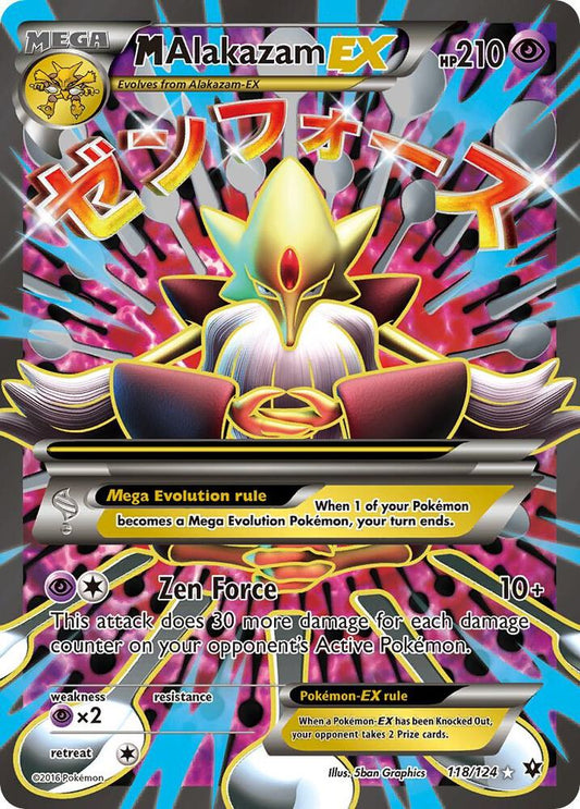 Pokemon TCG! M Alakazam EX (Full Art) - XY - Fates Collide (FCO)