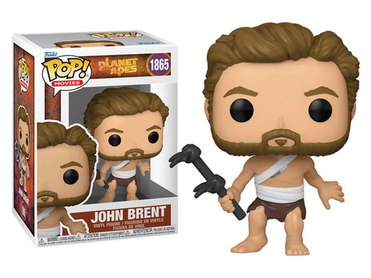Funko Pop! Planet of the Apes : John Brent 1865 + Pop Protector