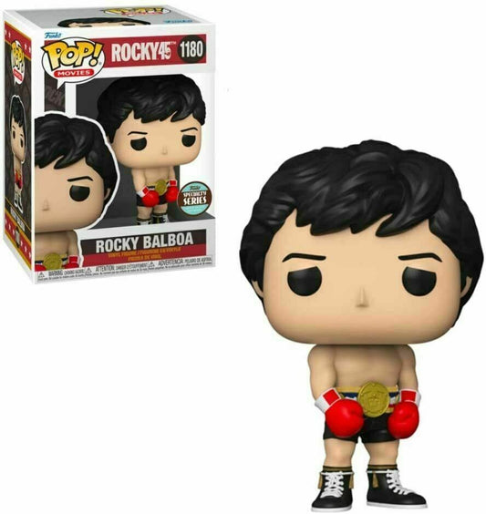 Funko POP! Movies: Rocky 45th ROCKY BALBOA Specialty Series #1180 + PoP Protector