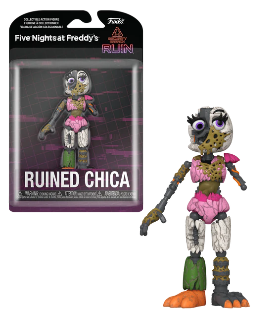 Five Nights at Freddys FNAF Security Breach Ruin - Ruined Chica Funko Action Figure