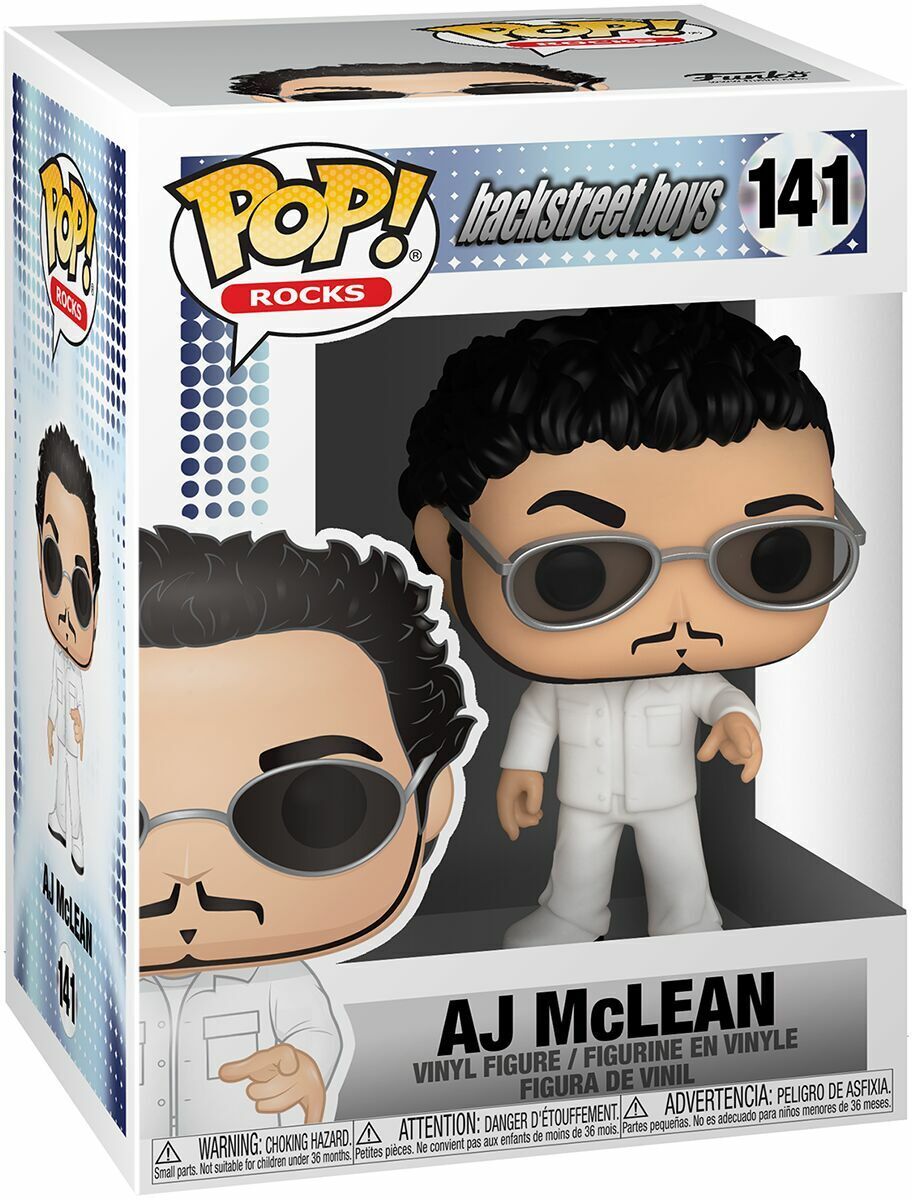 Funko Pop! Backstreet Boys : AJ McLean 141 + Pop Protector