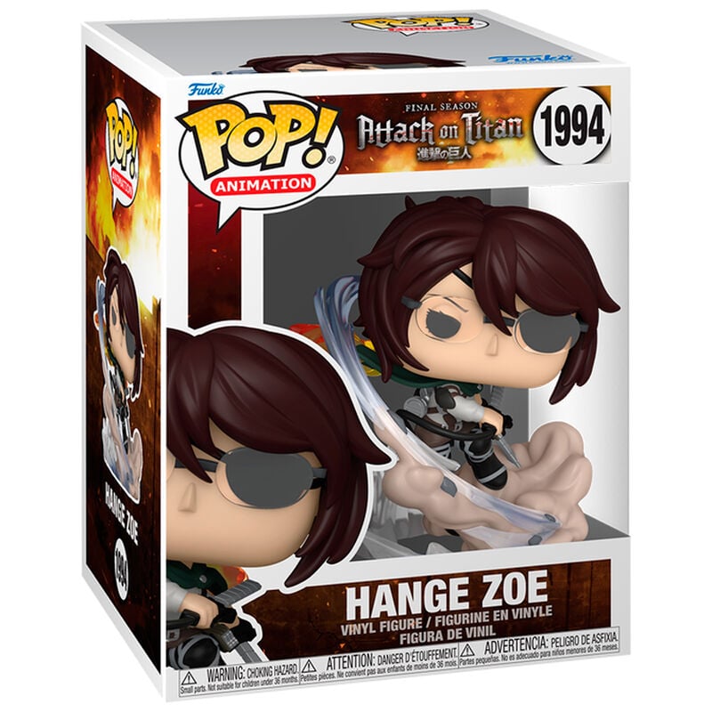 Funko Pop! Attack on Titan Final Season - Hange Zoe 1994 Figure