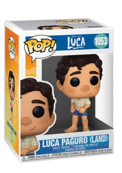 Funko Pop! Disney Pixar Luca - Luca Paguro (Land) 1053 + Free Protector