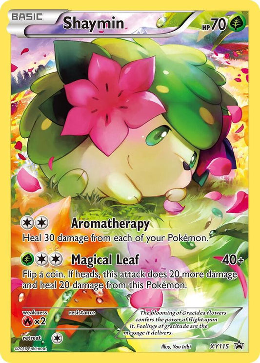 Pokemon TCG! Shaymin - XY115 - XY Promos (PR) (LP)