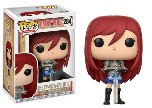 Funko Pop! Fairy Tail Erza Scarlet 284 (VAULTED) + Protector