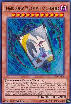 Flower Cardian Willow with Calligrapher - Dragons of Legend: Unleashed (DRL3)