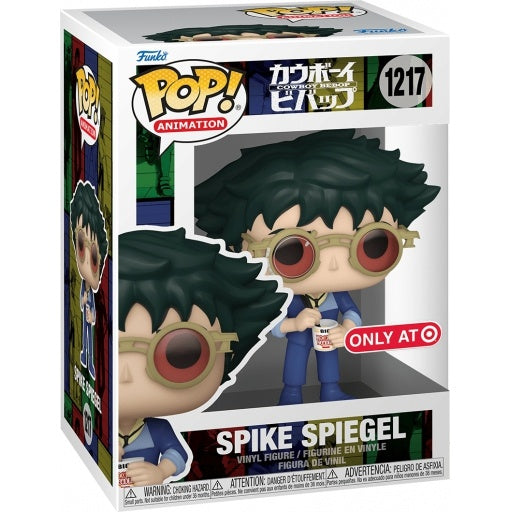 Funko POP! Animation: Cowboy Bebop - Spike Spiegel #1217 Target Exclusive + PROTECTOR!