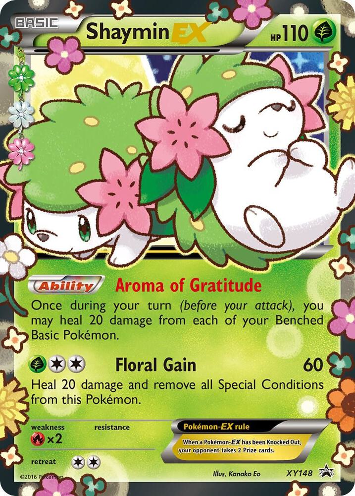 Pokemon TCG! Shaymin EX - XY Promos (PR)